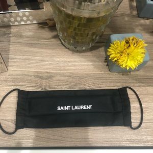 Handmade Saint Laurent Designer Cloth Mask